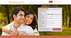 Desktop Screenshot of ahommatrimony.com